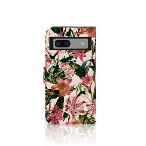 Google Pixel 8A Hoesje Flowers