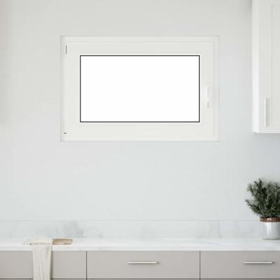 Kelderraam "RISOR" 90x50 cm draai-kiep DIN links wit