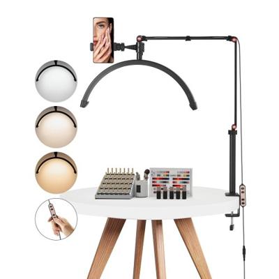 VEVOR Half Moon Nail Tafellamp Bureaulamp LED-lamp 20W Verstelbaar