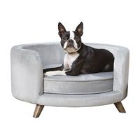 Enchanted pet Enchanted hondenmand sofa rosie grijs