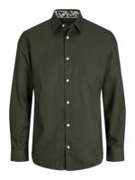 J-j Premium Jprblaleeds Print Dobby L/s Shirt Ln 12268132 Overhemd Peat Comfort Fit J-j Premium Jprblaleeds Print Dobby L/s Shirt Ln 12268132 Overhemd Peat Comfort Fit