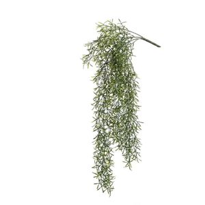 Groene gras kunstplant hangende tak 75 cm   -