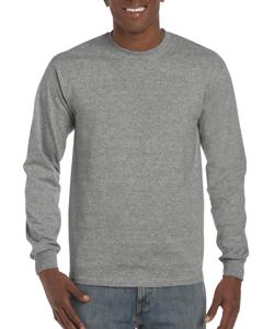 Gildan GH400 Hammer Adult Long Sleeve T-Shirt - Graphite Heather - XXL