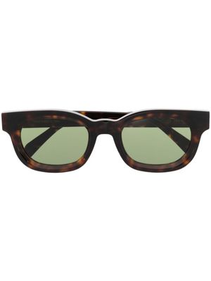 Retrosuperfuture lunettes de soleil à monture carrée - Marron