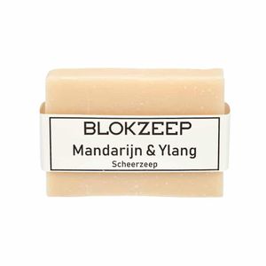 Natuurlijke scheerzeep - Mandarijn & Ylang (100gr)