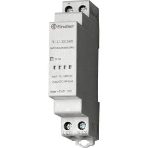 Finder 78.12.1.230.2400 DIN-rail netvoeding 24 V/DC 0.63 A 12 W Inhoud 1 stuk(s)