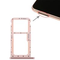 SIM-kaart lade + SIM-kaart lade/micro SD-kaart voor Huawei P20 Lite/Nova 3e (roze)