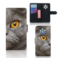 Telefoonhoesje met Pasjes Nokia 9 PureView Britse Korthaar - thumbnail