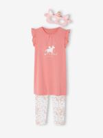 Set voor een magische nacht: nachthemd + legging + masker + zakje rozen Set voor een magische nacht: nachthemd + legging + masker + zakje rozen