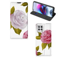 Motorola Moto G100 Smart Cover Roses - thumbnail