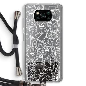 Vexx City #2: Xiaomi Poco X3 NFC Transparant Hoesje met koord