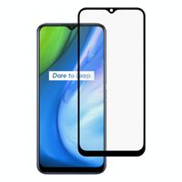 Voor OPPO Realme V3 Full Glue Full Screen Tempered Glass Film