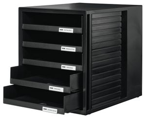 HAN Schubladenbox SCHRANK-SET 1401-13 Ladebox DIN A4