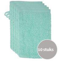 The One Voordeelpakket Washandjes Mint - 10 stuks - thumbnail