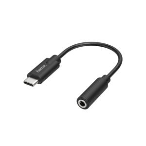 Hama USB 2.0 Adapter [1x USB-C stekker - 1x Jackplug female 3,5 mm]