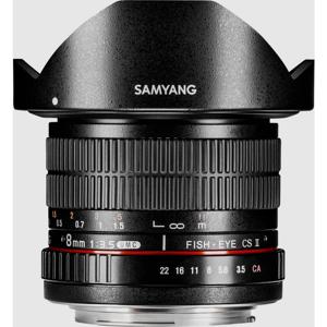 Samyang 21508 21508 Fisheye-objectief f/3.5 (max) 8 mm