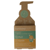 The Green Lab Co Handzeep navulset munt & kamille 4 Stuks