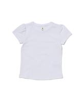 HEMA Kinder T-shirts - 2 Stuks Wit (wit) - thumbnail
