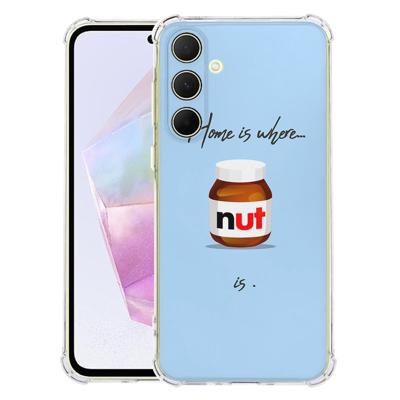 Samsung Galaxy A56 Hoesje - Hoesje Nut Home TPU Antishock Samsung Galaxy A56 Hoesje - Hoesje Nut Home TPU Antishock