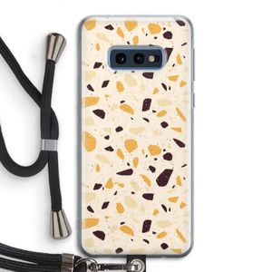 Terrazzo N°13: Samsung Galaxy S10e Transparant Hoesje met koord
