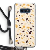 Terrazzo N°13: Samsung Galaxy S10e Transparant Hoesje met koord
