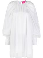 Viktor & Rolf robe en broderie anglaise à manches bouffantes - Blanc