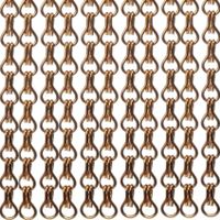 Aluminium vliegengordijn Torresol - 90 x 210 cm - Brons