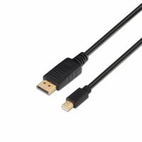 DisplayPort kabel Aisens A124-0132 Zwart 3 m