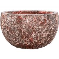 Lava Relic pink bowl bloempot 40x24 cm - thumbnail