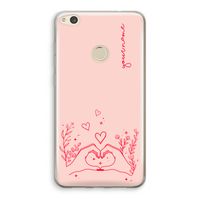 Love is in the air: Huawei Ascend P8 Lite (2017) Transparant Hoesje