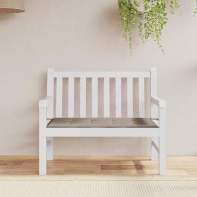 VidaXL Tuinbankkussen 100x50x4 cm oxford stof taupe