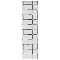 Doucherolgordijn met cassette 70x240 cm stofbreedte 66 cm