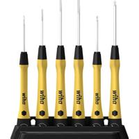 Wiha Schroevendraaierset Elektronica Plat, Kruiskop Phillips