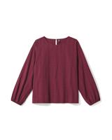 HEMA Damesblouse Darcey Bordeauxrood (bordeauxrood)