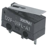 Omron D2F-01L2 Microschakelaar 30 V/DC 0.1 A 1x aan/(aan) 1 stuk(s) Bag