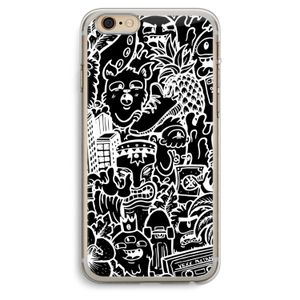 Vexx Black Mixtape: iPhone 6 Plus / 6S Plus Transparant Hoesje