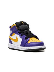 Jordan Kids Jordan 1 Mid sneakers - Bleu