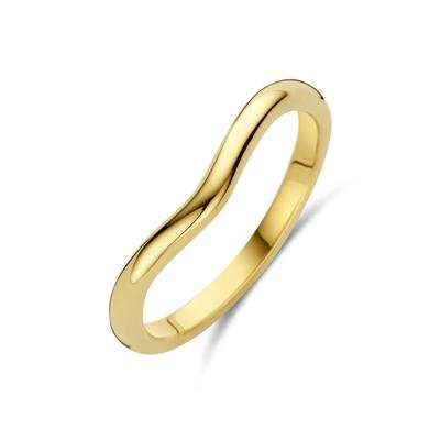 Elegante 14k Geelgouden Ring met 3,5mm Breedte