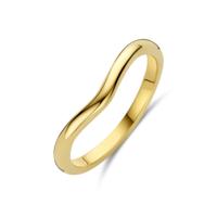 Elegante 14k Geelgouden Ring met 3,5mm Breedte