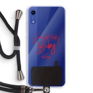 Not Your Baby: Honor Play 8A Transparant Hoesje met koord
