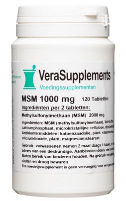 VeraSupplements MSM 1000 Tabletten