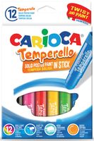 Carioca plakkaatverfstick Temperello, kartonnen etui van 12 stuks - thumbnail