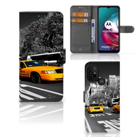 Motorola Moto G10 | G20 | G30 Flip Cover New York Taxi