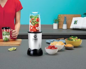 NutriBullet Magic Bullet Blender voor op aanrecht 250 W Zilver