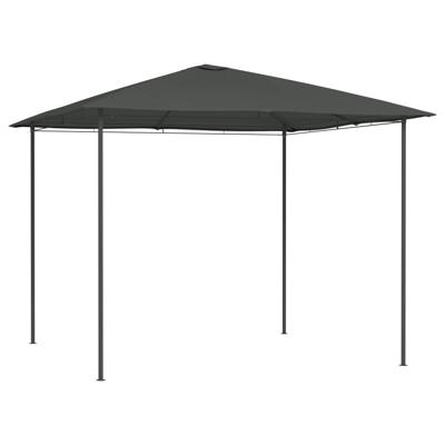 Prieel 160 g/m² 3x3x2,6 m antracietkleurig
