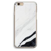 Elegante marmer: iPhone 6 / 6S Transparant Hoesje