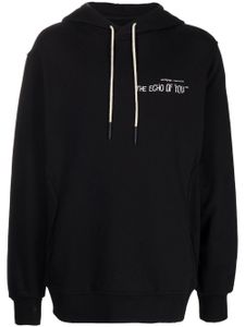 ISO.POETISM hoodie à imprimé graphique - Noir