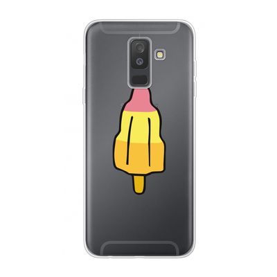Raketijsje: Samsung Galaxy A6 Plus (2018) Transparant Hoesje