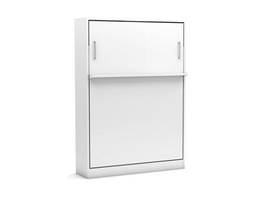 Opklapbed Twin Genis 100 x 200 cm Wit