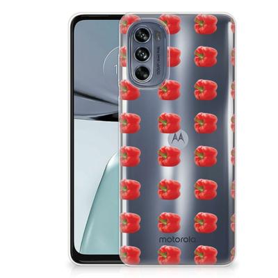 Motorola Moto G62 5G | Siliconen Case | Paprika Red